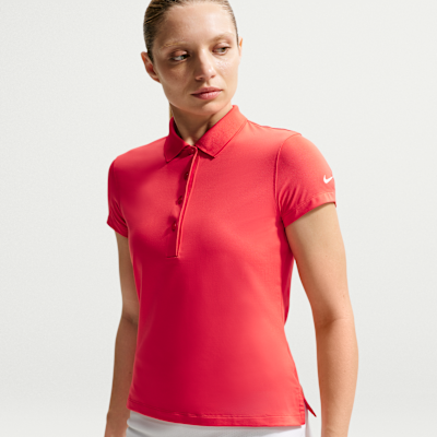 Nike Golf Club Women's Dri-FIT UV Short-Sleeve Golf Polo. Nike RO